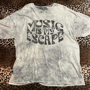 Arizona Jean Company Gray Kids Tee - Music Is My Escape
